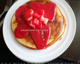 A picture of step 9 of Coconut creme stuffed pancakes.