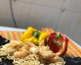 A picture of step 4 of Prawn Tempura.