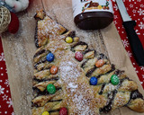 Foto del paso 10 de la receta: Árbol de Navidad con hojaldre y nutella