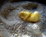 A picture of step 2 of Beetroot Chakri#foodphotographychallenge.