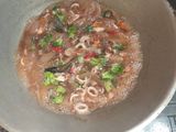 Tumis Cumi Brokoli Lada Hitam