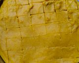 A picture of step 2 of Kathiyavadi sabzi dhokdi nu Shak.