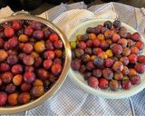 A picture of step 3 of Easy Homemade Plum Jam.