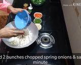 A picture of step 1 of Hare pyaz ke Sabzi (Spring onion's Sabji).