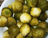 Foto del paso 1 de la receta: Repollitos de Bruselas gratinados