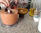 Foto del paso 9 de la receta Gazpacho de Cerezas con Queso fresco de Cabra
