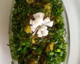 A picture of step 6 of Hariyali Green Brinjal Bhartha.