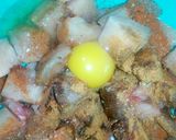A picture of step 1 of Moti pulao.