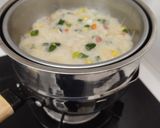 Foto langkah ke 6 dari resep Bihun Telur Kukus.