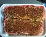 A picture of step 2 of Seared Strip w/ Creamy Cilantro Lime Sauce & Scalloped Potatoes.