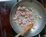 Hình bước làm 3 của món Đậu nưa xào bông cải đậu bắp thịt bằm