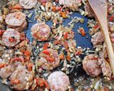 Foto del paso 2 de la receta: Paella de pollo y chorizo a la uruguaya
