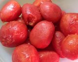 Foto del paso 1 de la receta: Salsa de tomates frescos, ajo y albahaca