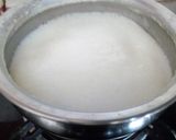 A picture of step 1 of Caramelized rice kheer.