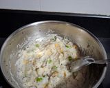 A picture of step 3 of Suji Upma.