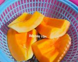 Hình bước làm 1 của món Canh sườn non hầm đu đủ