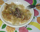 Foto del paso 4 de la receta: Col con patata, yuca y sardinas en aceite