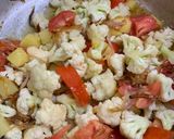 A picture of step 3 of Mix Vegetable.