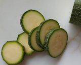 Foto del paso 3 de la receta: Sándwich de requesón con calabacita