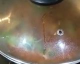 A picture of step 4 of Green shimla mirch gravy.