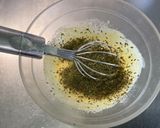 Une image de l'étape 5 de Concombre à la crème, moutarde et ail des ours.