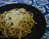 Foto del paso 5 de la receta Tallarines de trufa con salsa de queso roquefort