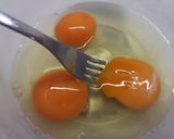 Ropogós képviselő fánk narancsos-vaníliás krémmel, csokihabbal recept fázis 4 fotója