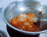 A picture of step 5 of Delicious healthy tasty persimmon and pears dry fruits halva.