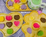 Hình bước làm 11 của món Bánh Trung Thu(bánh dẻo sắc màu)