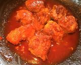 A picture of step 9 of Fried Chicken in Red Sauce.