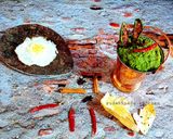 A picture of step 7 of Palak Khichdi.