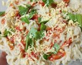 Foto del paso 3 de la receta: Fideos con albahaca!!!
