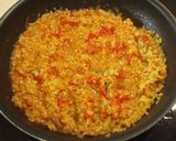 Kövér porcsinból lecsó bulgurral recept fázis 2 fotója