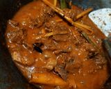 Foto langkah ke 6 dari resep Rendang daging nyemek nyemek pake rempah bubuk rendang instan.