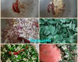 A picture of step 6 of Methi chhole.