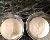 A picture of step 5 of Red velvet marble cake eggless.