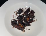A picture of step 1 of Chicken Mole - with Chocolate.
