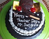 Foto langkah ke 5 dari resep Tart Brownies Kukus 4 Telur Moist.