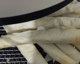 Foto langkah ke 3 dari resep Lumpia Pisang Ambon Keju.