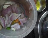 A picture of step 1 of Sprouted Chickpeas chat #Cookpad.