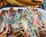 Foto langkah ke 3 dari resep Pisang panggang keju susu.