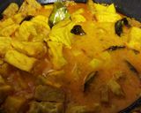 Foto langkah ke 9 dari resep Tahu Tempe Kentang masak Santan.