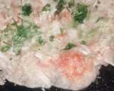 A picture of step 2 of Suji chila.