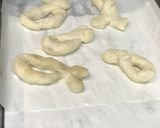 A picture of step 6 of TARALLI or TARALLINI: Italian Fennel Savoury Biscottis/Pretzels.