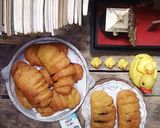 Foto langkah ke 13 dari resep Roti Pisang Or Roti Goreng Isi Pisang n Meises TANPA ULEN.