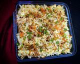 A picture of step 9 of Creamy Cheesy Bake pasta.