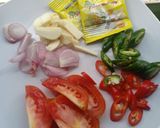 Foto langkah ke 2 dari resep 40. Tumis Toge dan Tahu.