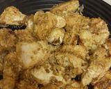 A picture of step 2 of Cream and cheese tikka.
