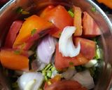 A picture of step 2 of Moong dal chilla.