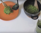 Foto del paso 5 de la receta: Espagueti verde italiano– Spaghetti al pesto genovese